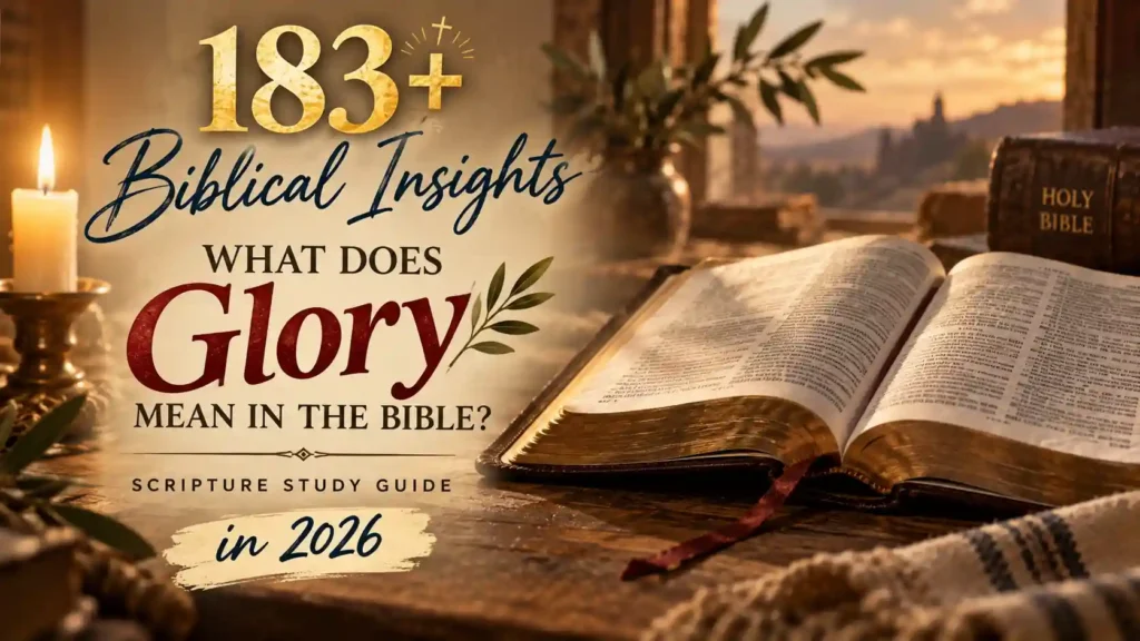 What Does Glory Mean In The Bible