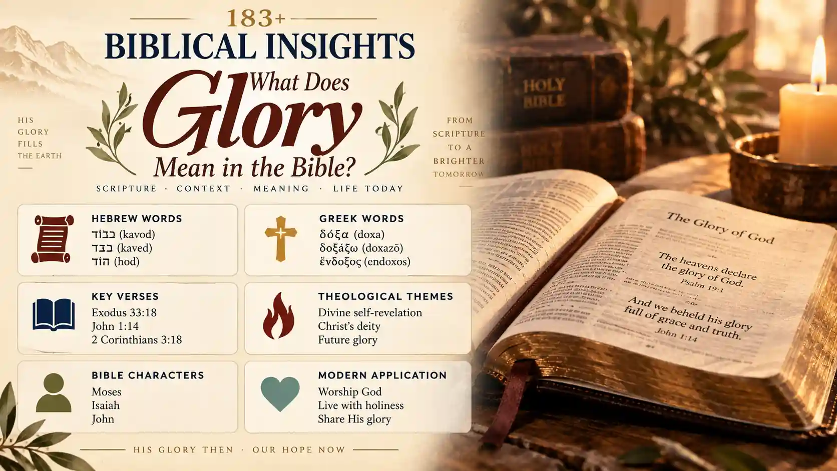 What Does Glory Mean In The Bible What Does Glory Mean In The Bible