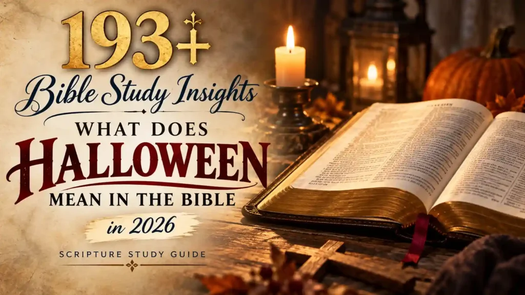 What Does Halloween Mean In The Bible