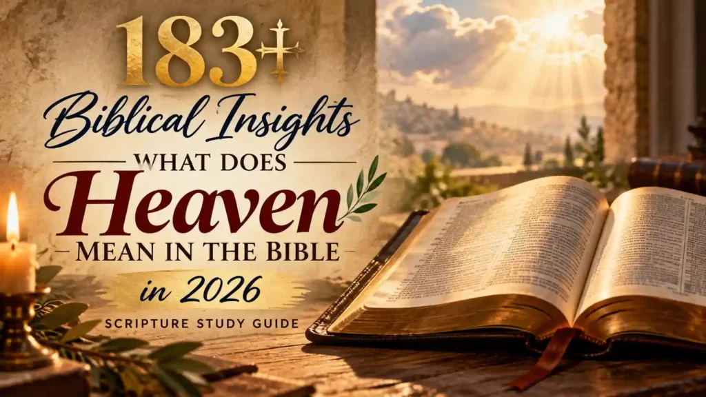 What Does Heaven Mean In The Bible
