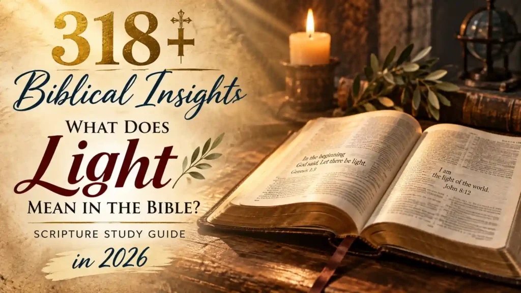What Does Light Mean In The Bible