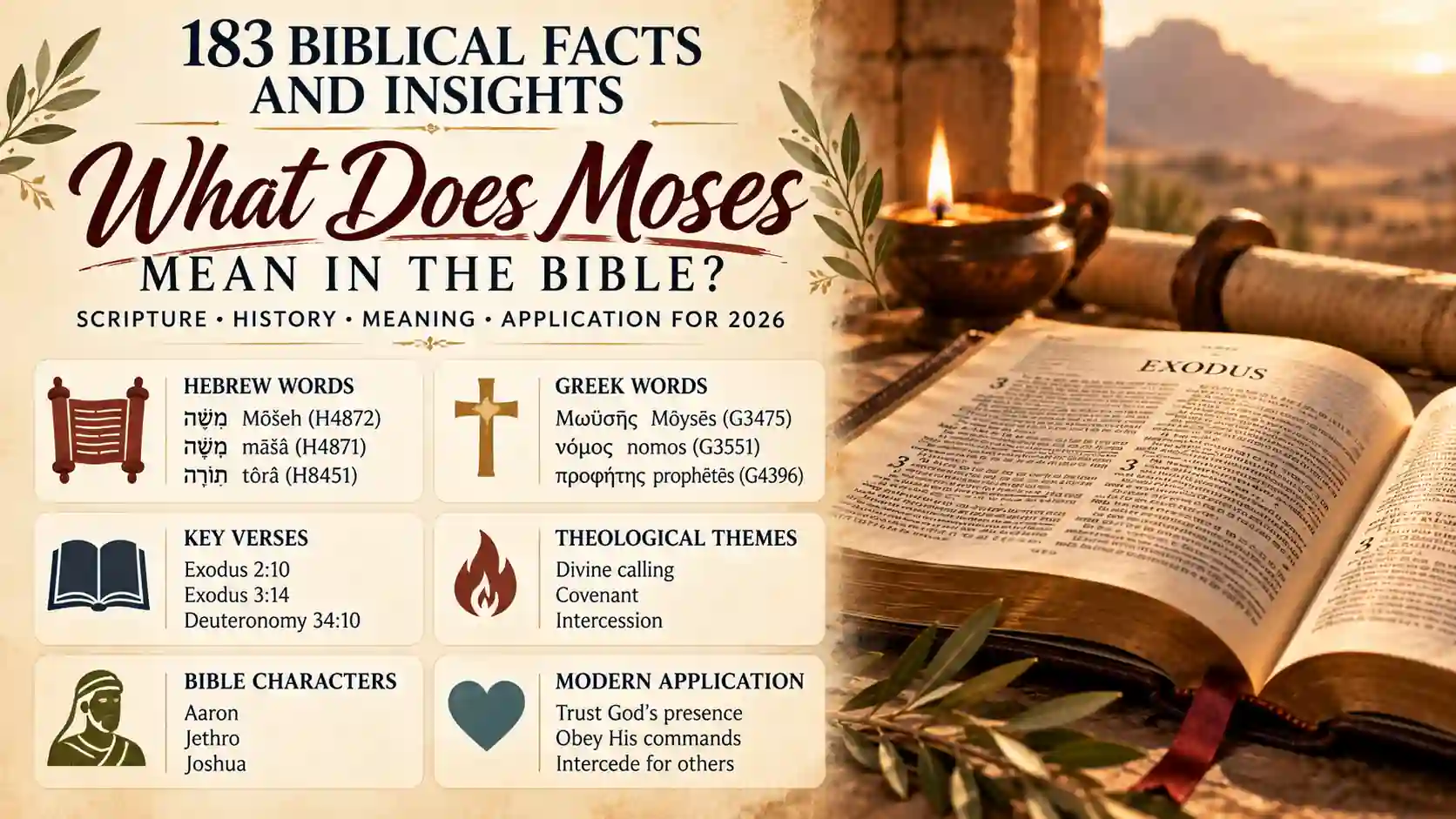 What Does Moses Mean In The Bible What Does Moses Mean In The Bible