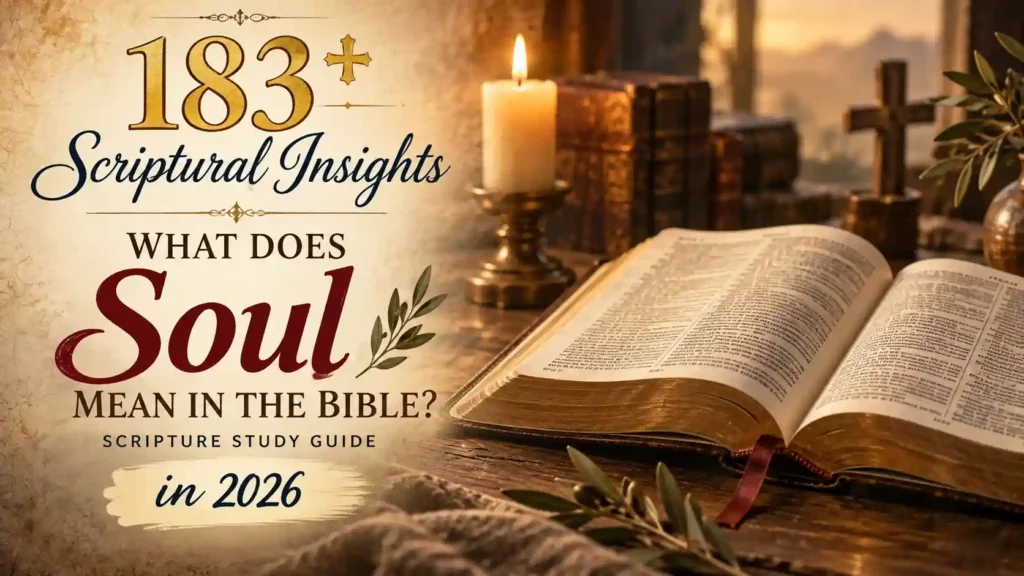 What Does Soul Mean In The Bible