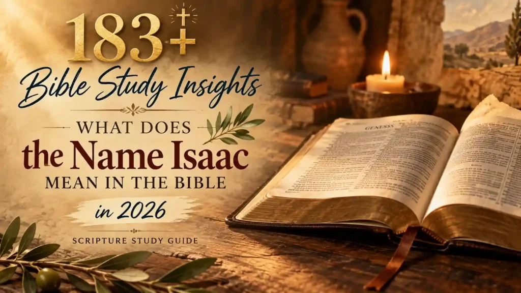 What Does The Name Isaac Mean In The Bible