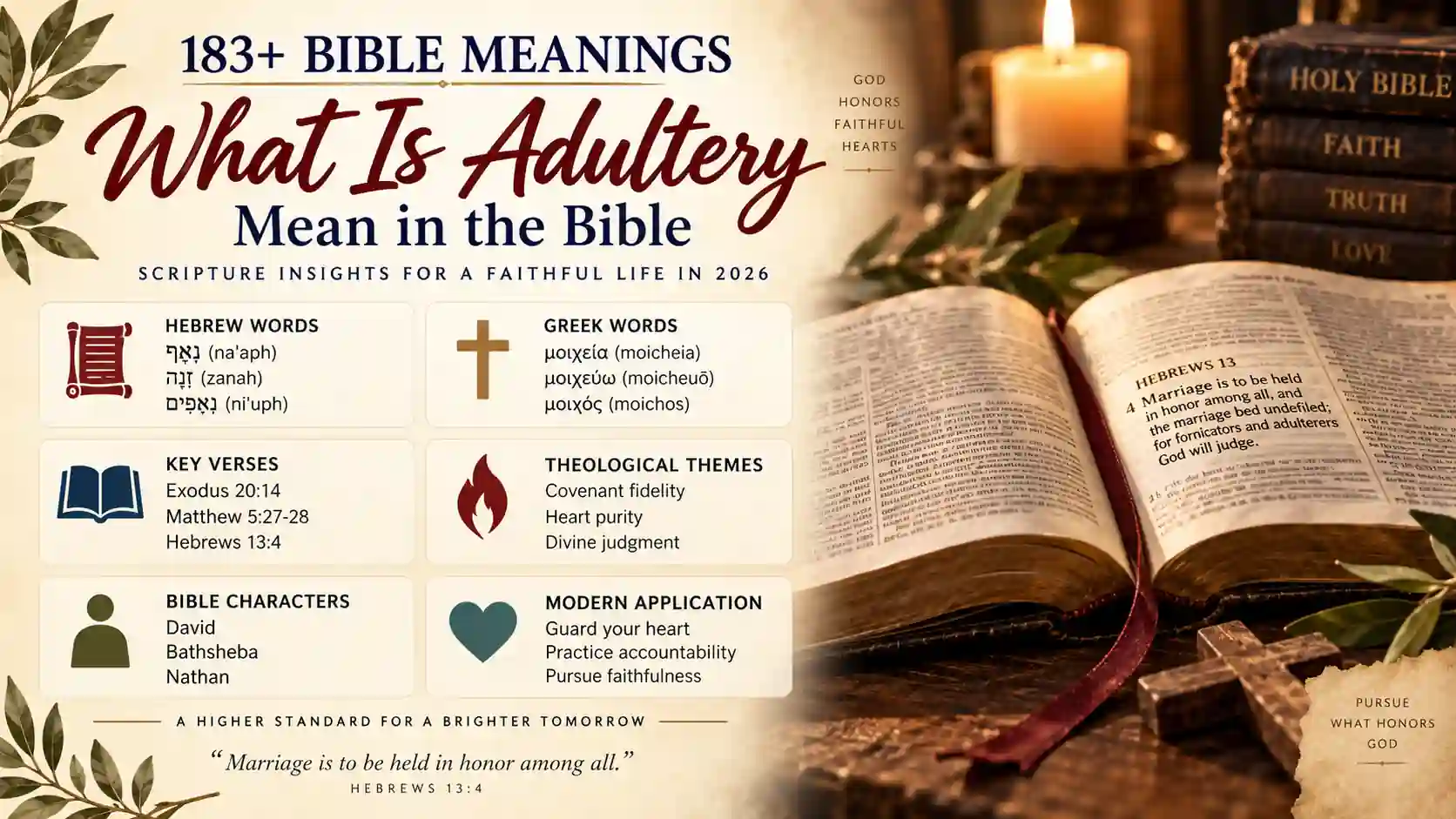 What Is Adultery Mean In The Bible