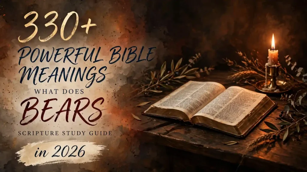 What Do Bears Mean In The Bible