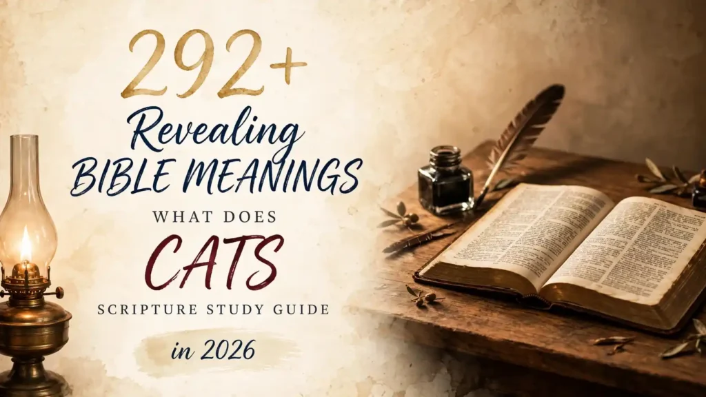 What Do Cats Mean In The Bible