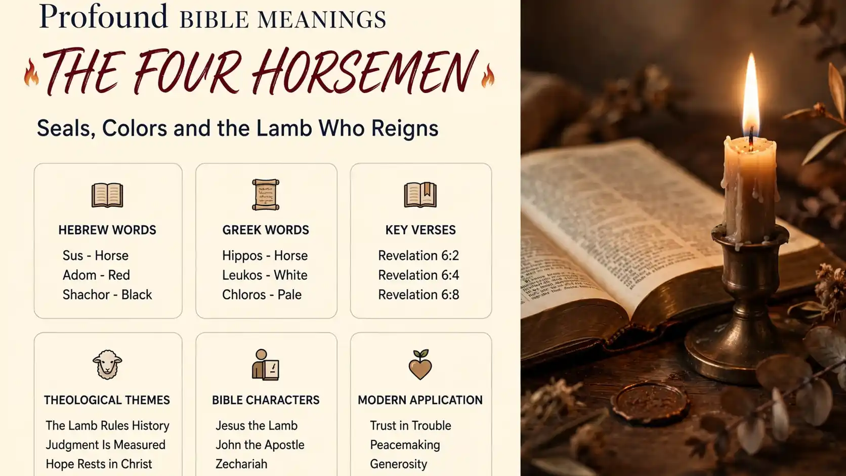 What Do The Four Horsemen Mean In The Bible