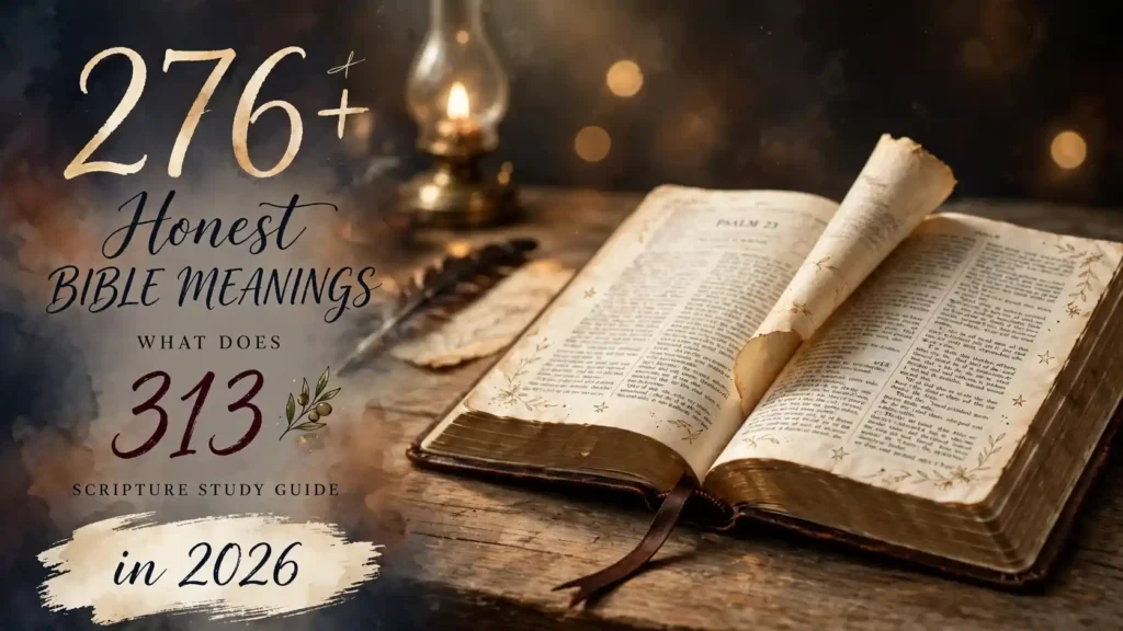 What Does 313 Mean In The Bible