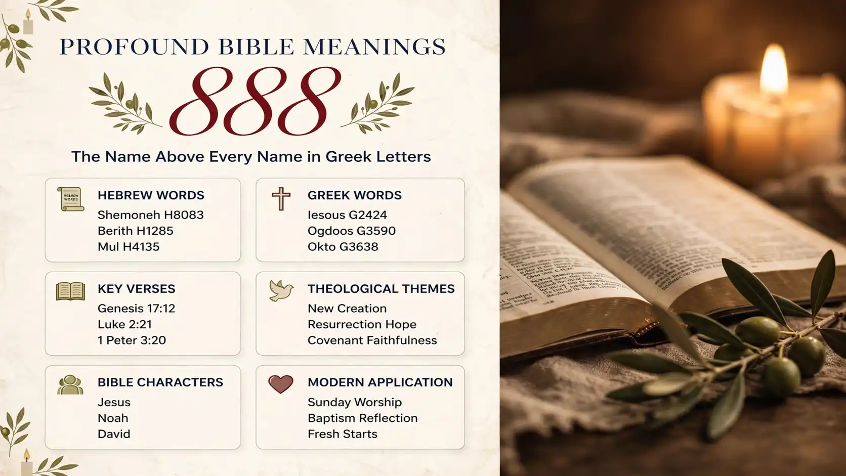 What Does 888 Mean In The Bible