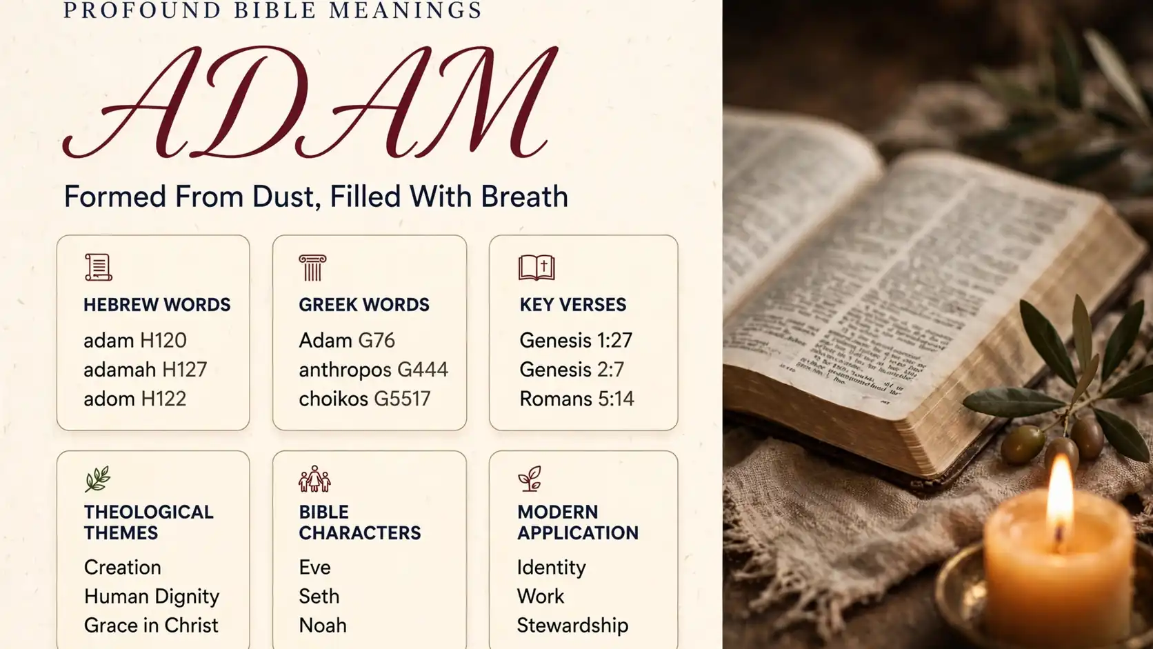 What Does Adam Mean In The Bible What Does Adam Mean In The Bible