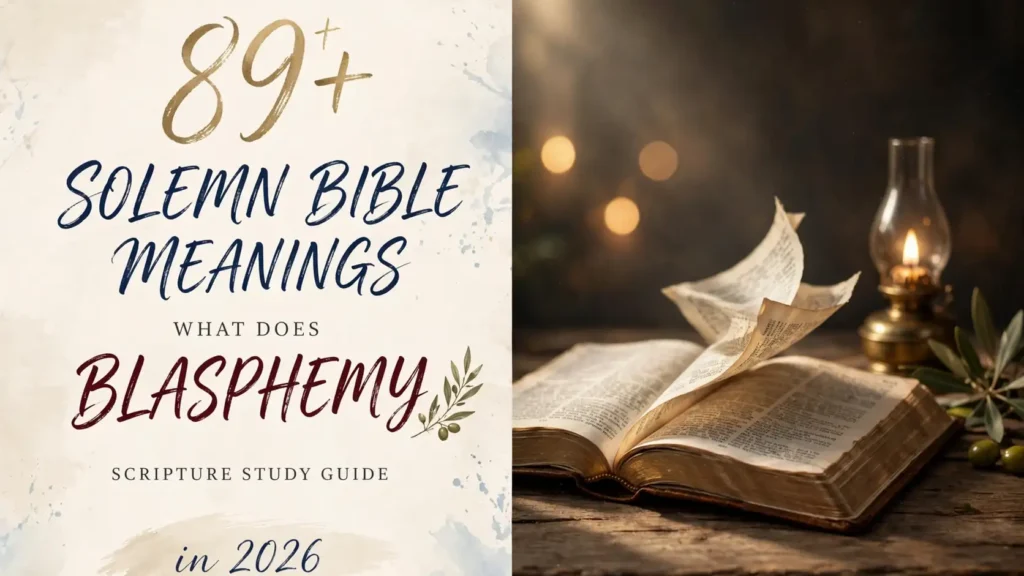 What Does Blasphemy Against The Holy Spirit Mean In The Bible