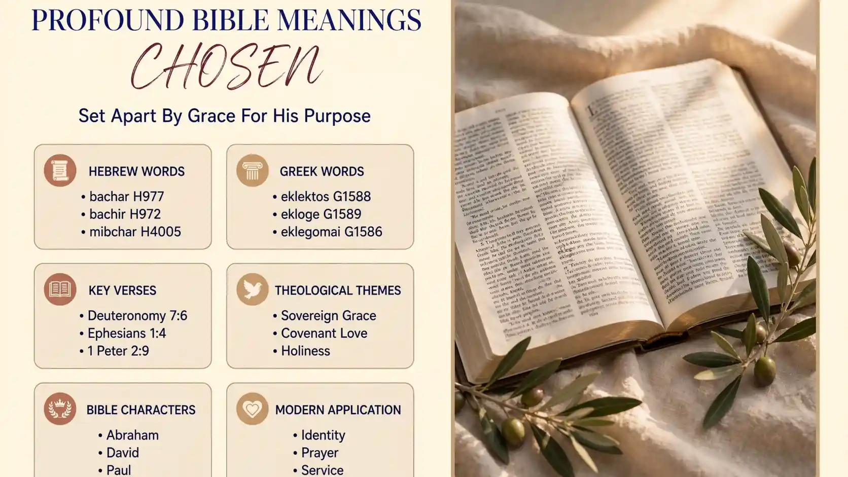 What Does Chosen Mean In The Bible