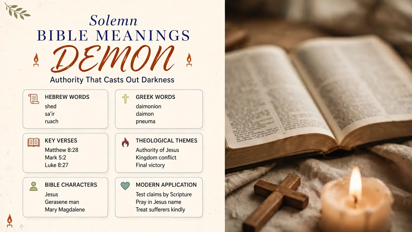 What Does Demon Mean In The Bible What Does Demon Mean In The Bible
