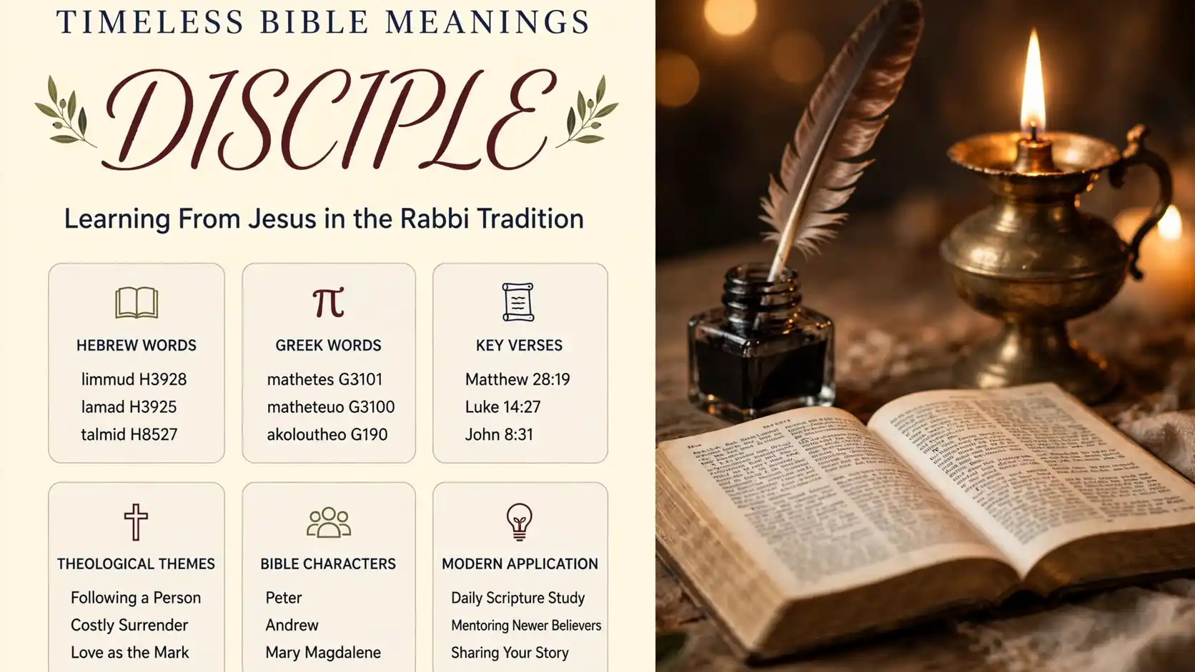 What Does Disciple Mean In The Bible