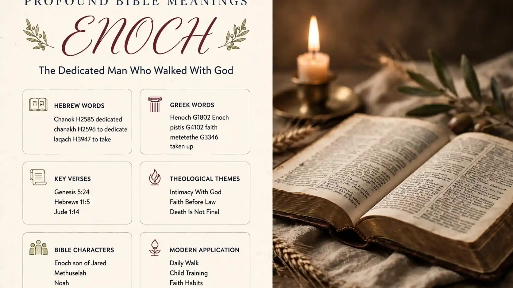 What Does Enoch Mean In The Bible