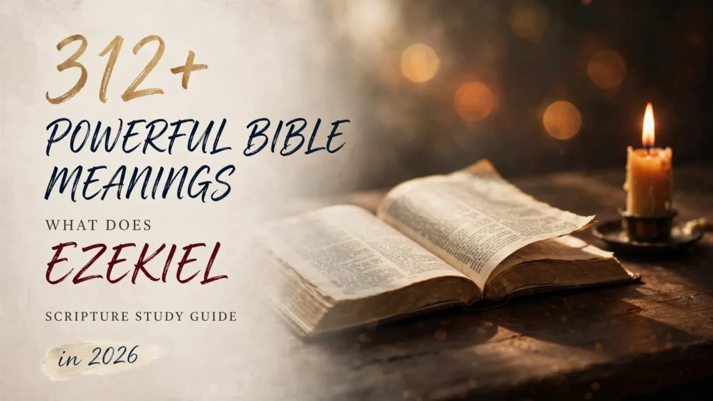 What Does Ezekiel Mean In The Bible