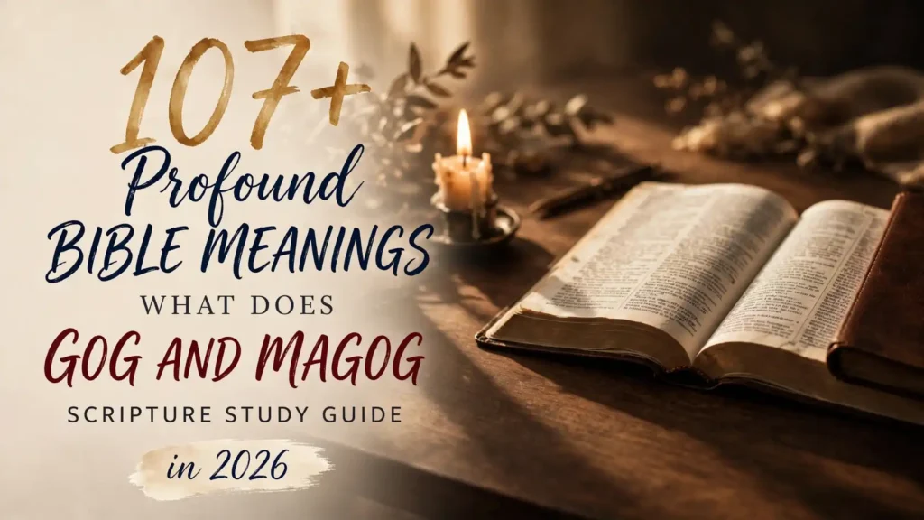 What Does Gog And Magog Mean In The Bible