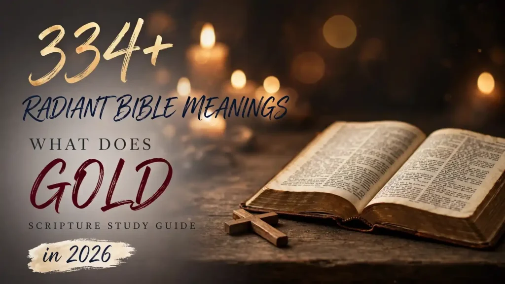 What Does Gold Mean In The Bible