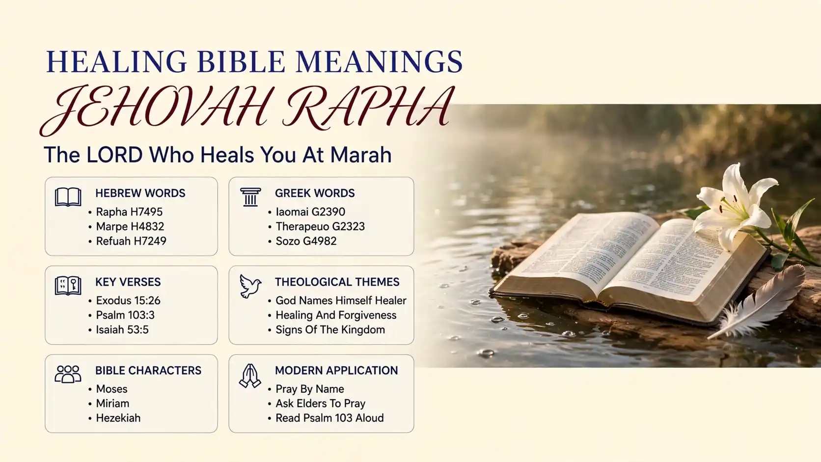 What Does Jehovah Rapha Mean In The Bible