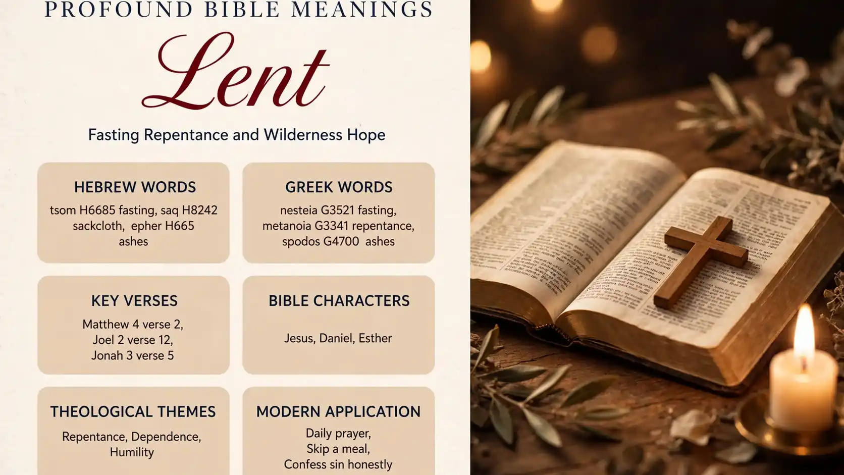What Does Lent Mean In The Bible
