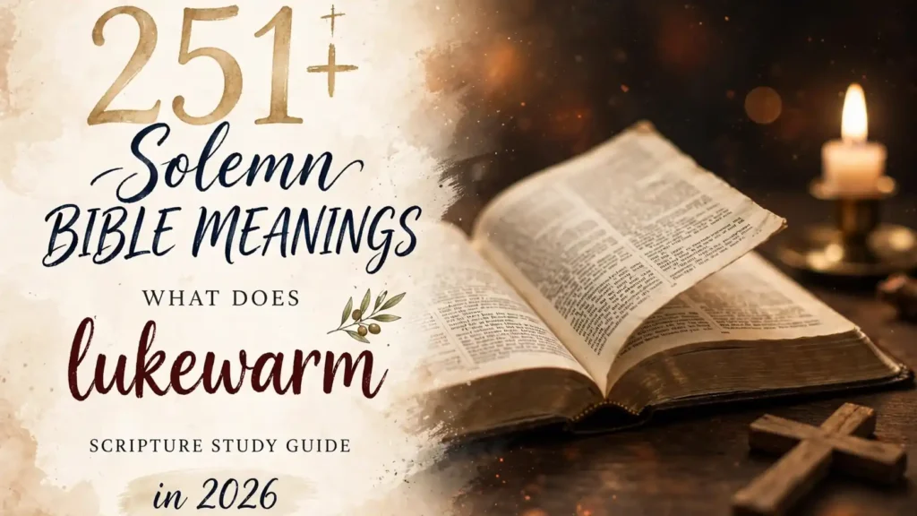 What Does Lukewarm Mean In The Bible