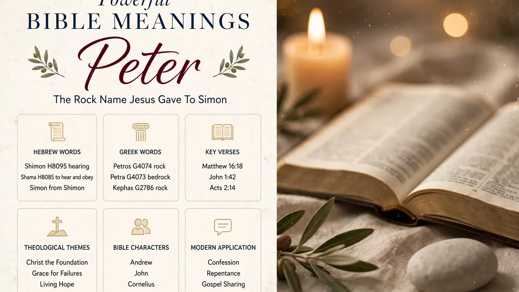 What Does Peter Mean In The Bible