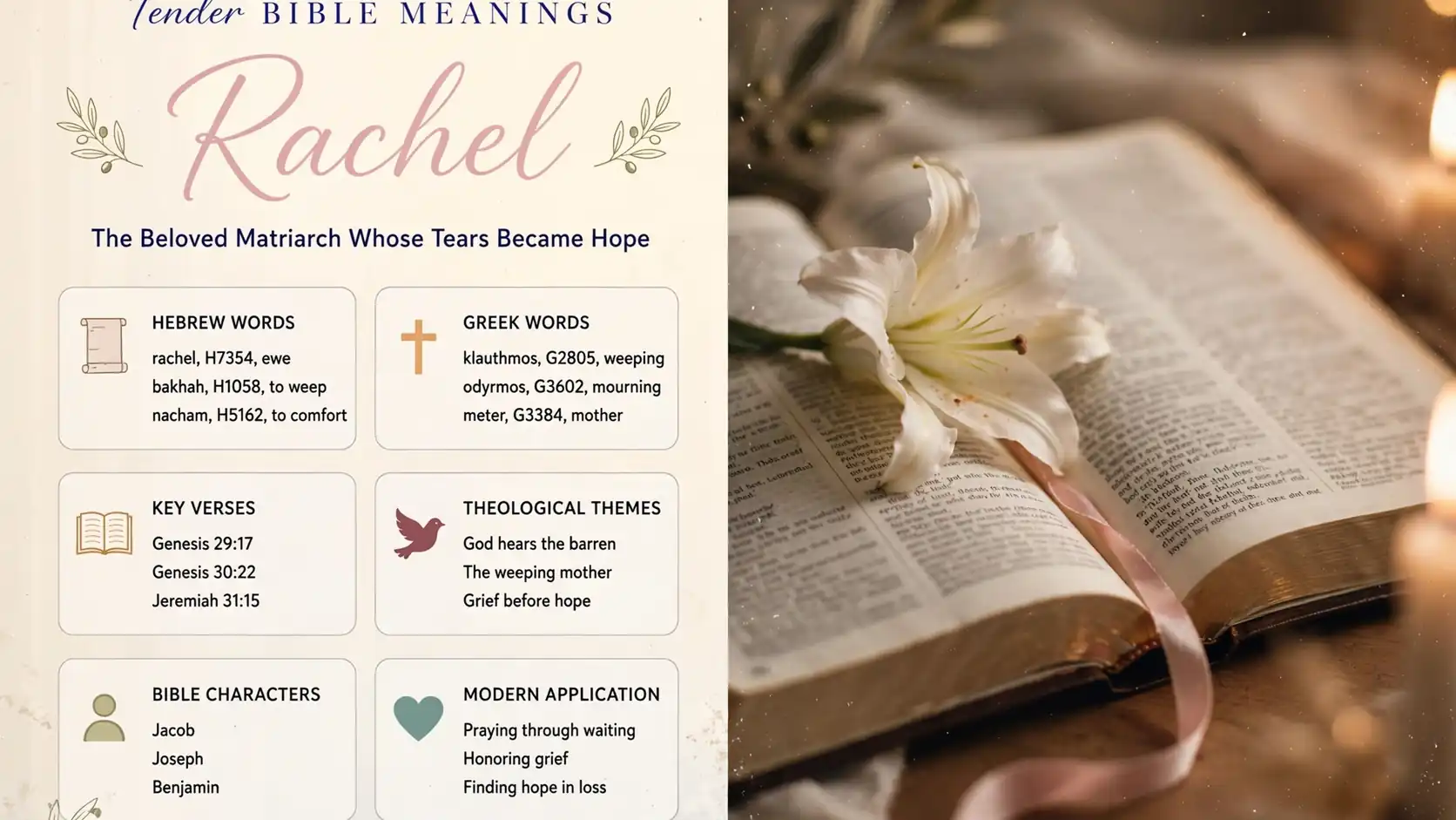 What Does Rachel Mean In The Bible What Does Rachel Mean In The Bible