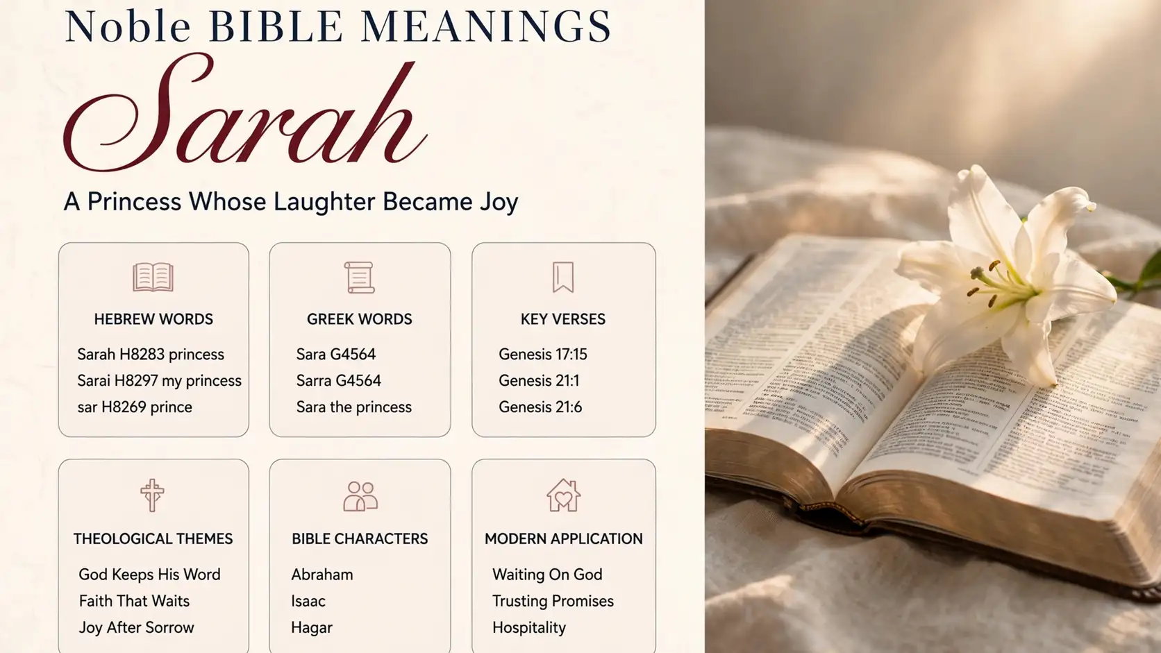 What Does Sarah Mean In The Bible What Does Sarah Mean In The Bible