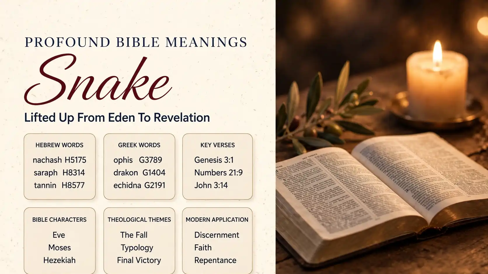 What Does Snake Mean In The Bible What Does Snake Mean In The Bible