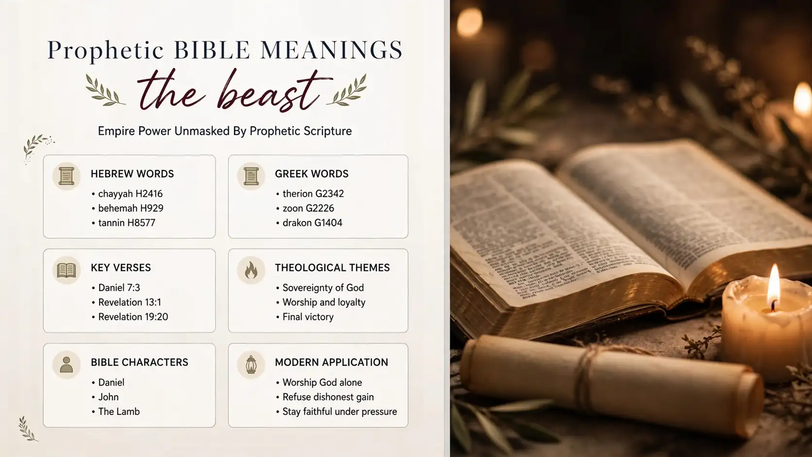 What Does The Beast Mean In The Bible