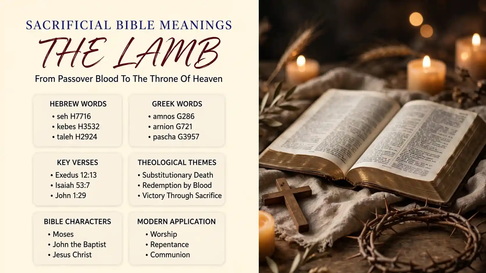 What Does The Lamb Mean In The Bible