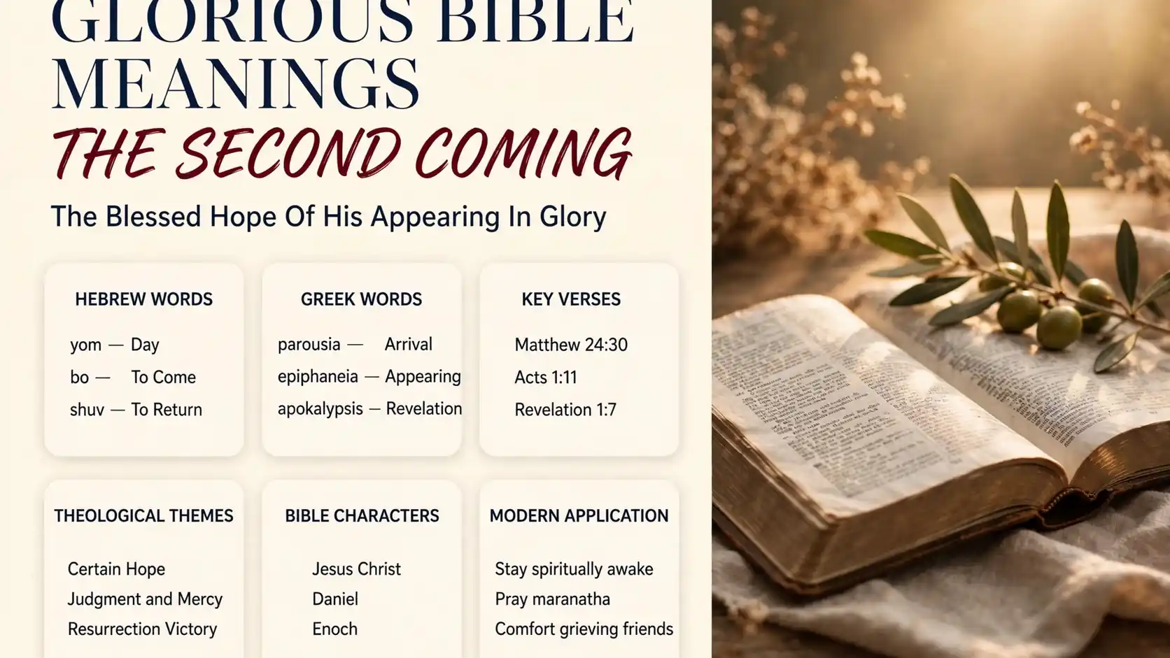 What Does The Second Coming Mean In The Bible