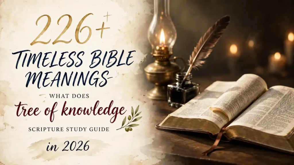 What Does The Tree Of Knowledge Mean In The Bible