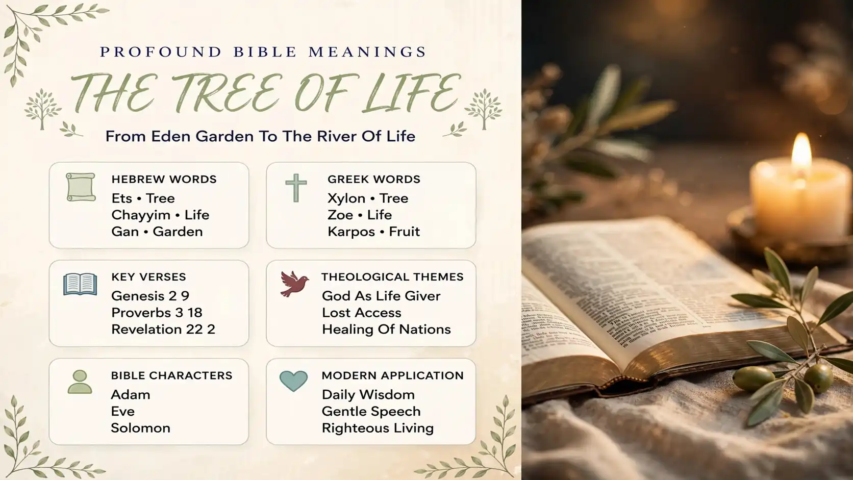 What Does The Tree Of Life Mean In The Bible